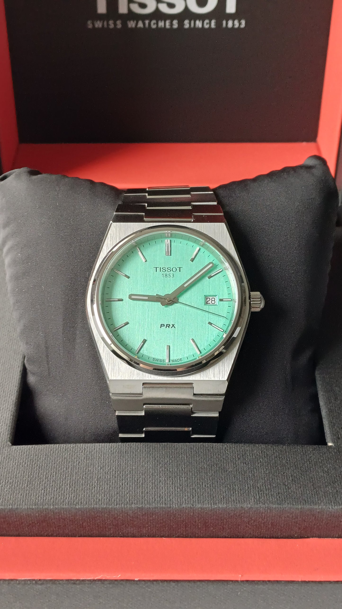 Mintgroene Tissot PRX